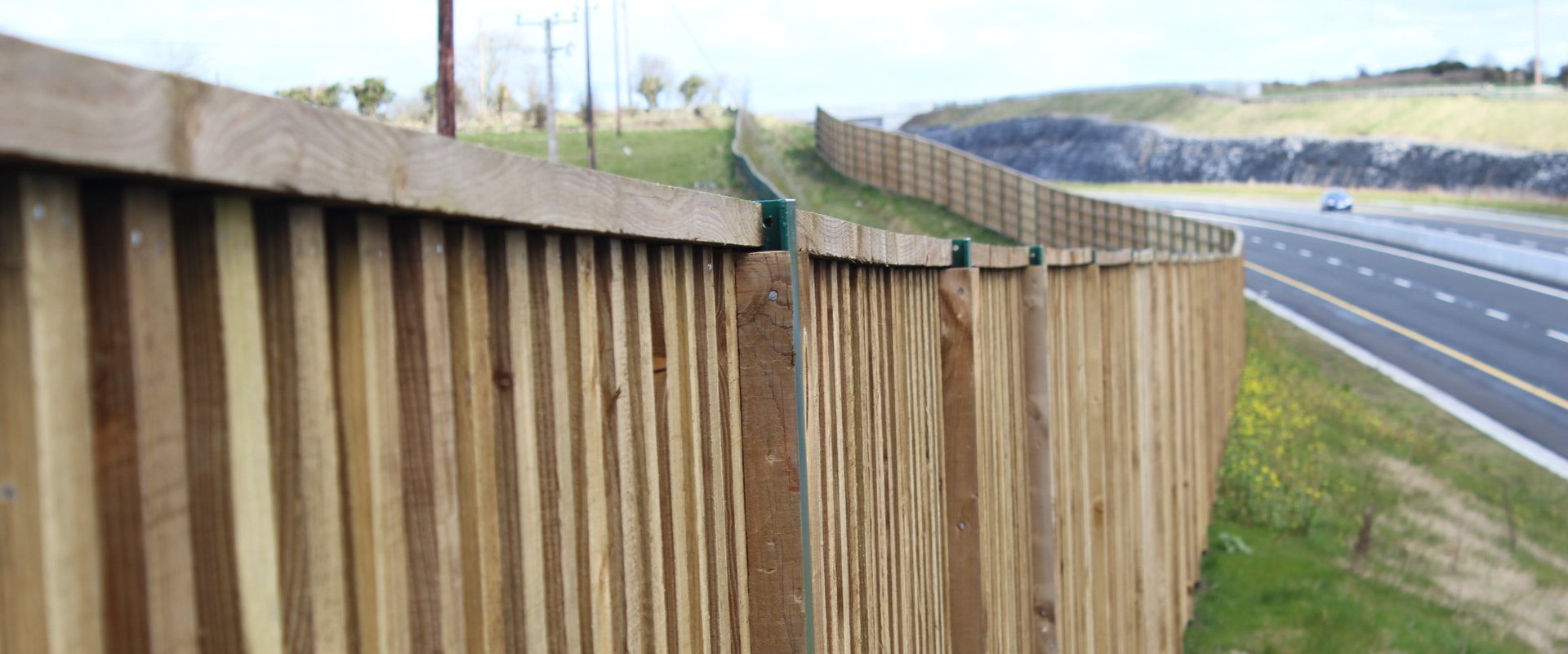 Acoustic Fence Noise Barrier M17 M18