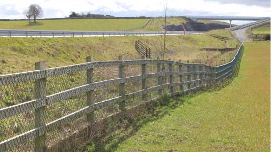 Timber Post & Rail / Strained Wire Fencing