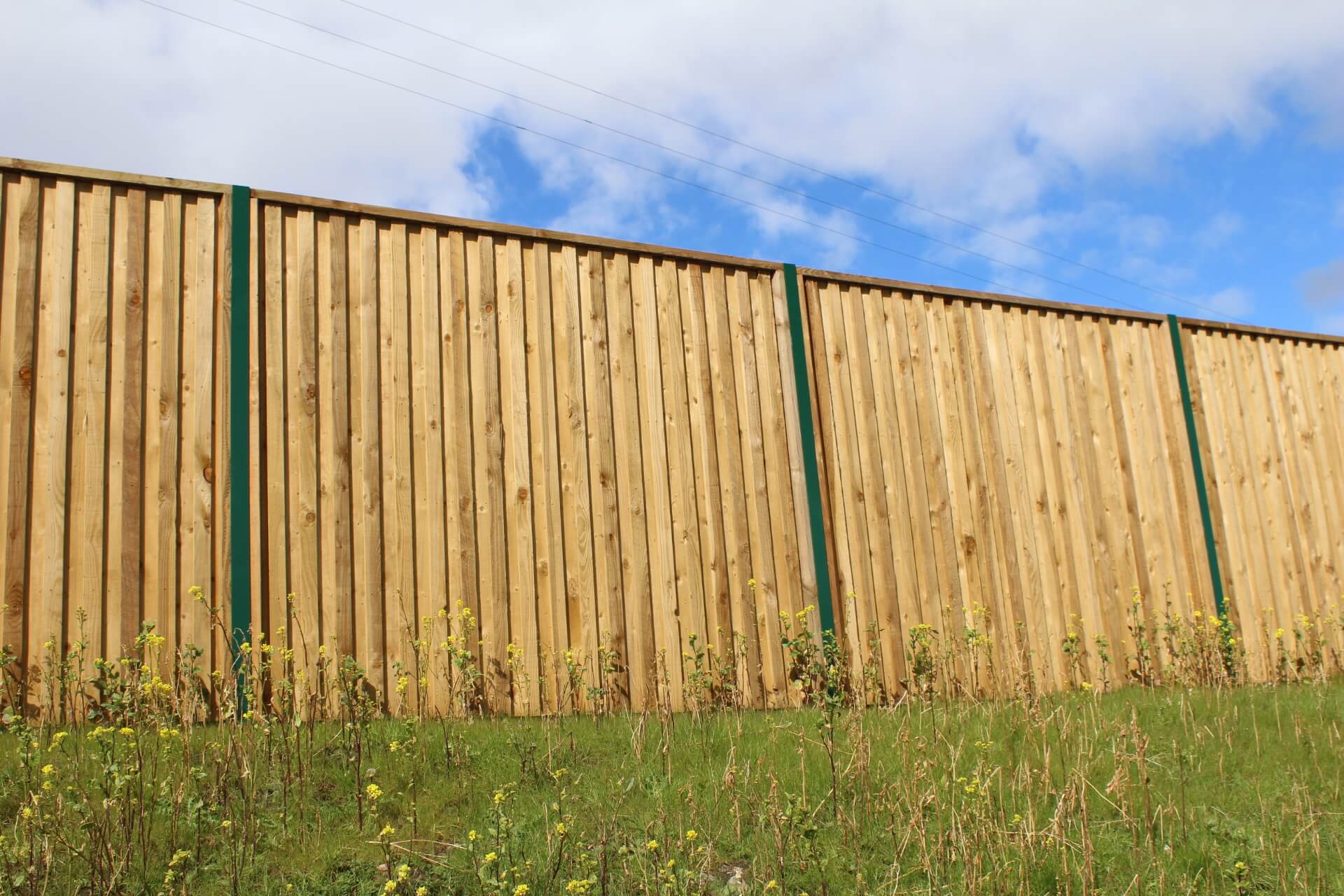 M11 Enniscorthy, Wexford Fencing project by Mulligan Fencing