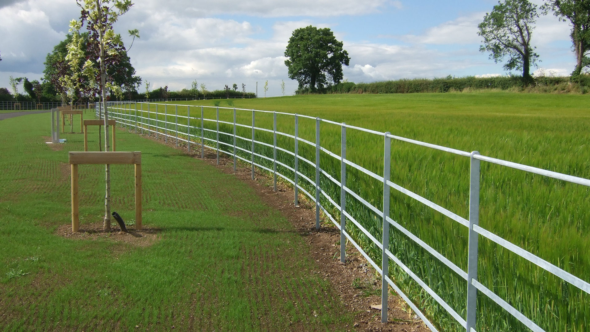 Estate Fence Fencing product by Mulligan Fencing