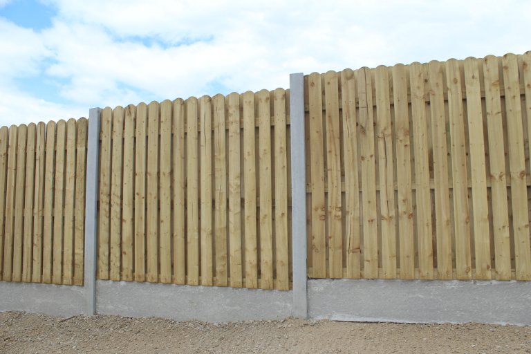 Concrete Post and Panel